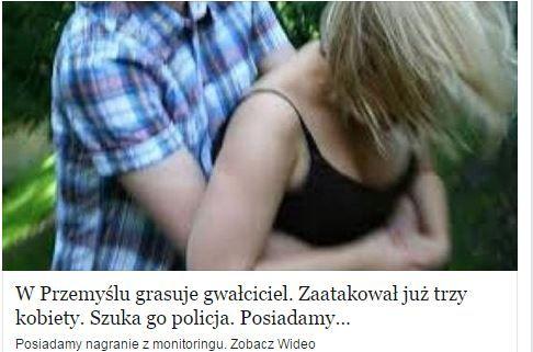 Taką informacją oszuści próbują skłonić użytkowników do obejrzenia nagrania.