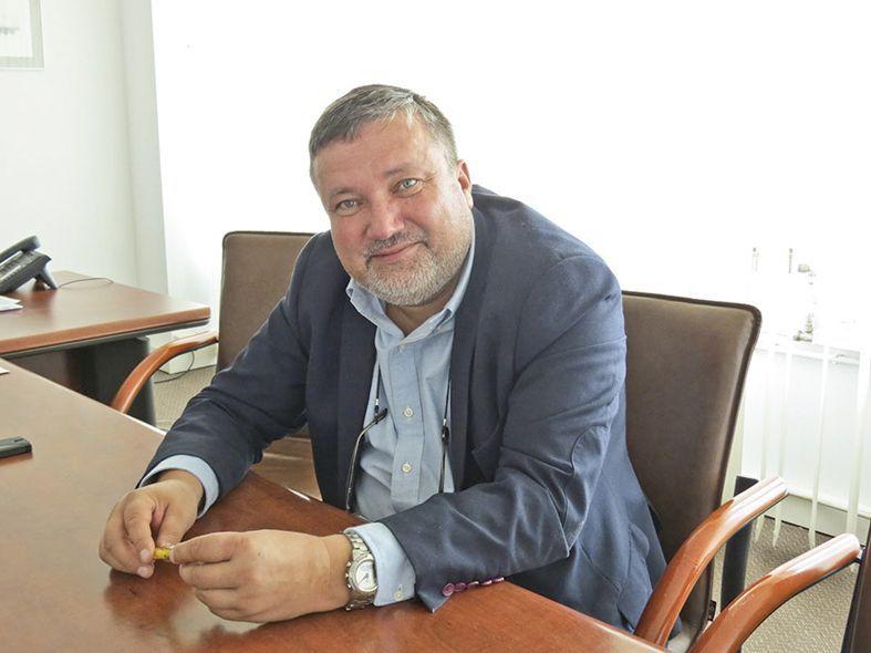 Stanisław Paściak, prezes Fabryki Wagonów Gniewczyna sp. z o.o. zapewnia, że ma pracę dla kilkudziesięciu osób oraz zabezpieczone środki na wypłaty.<br/>fot.Barbara Chmura