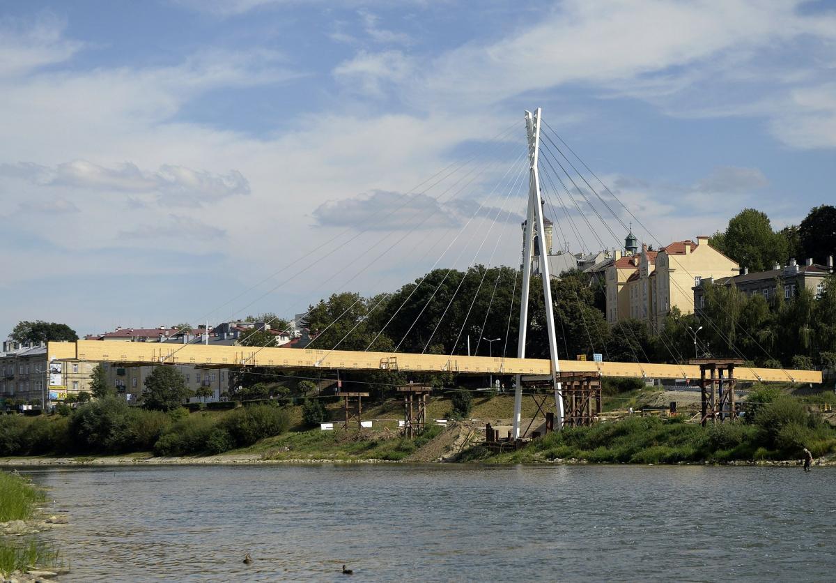 Oficjalne otwarcie kładki pieszo-rowerowej planowane jest na przełom października i listopada. Grupa przemyślan już ma dla niej gotową nazwę.<br/>fot.zbiory własne