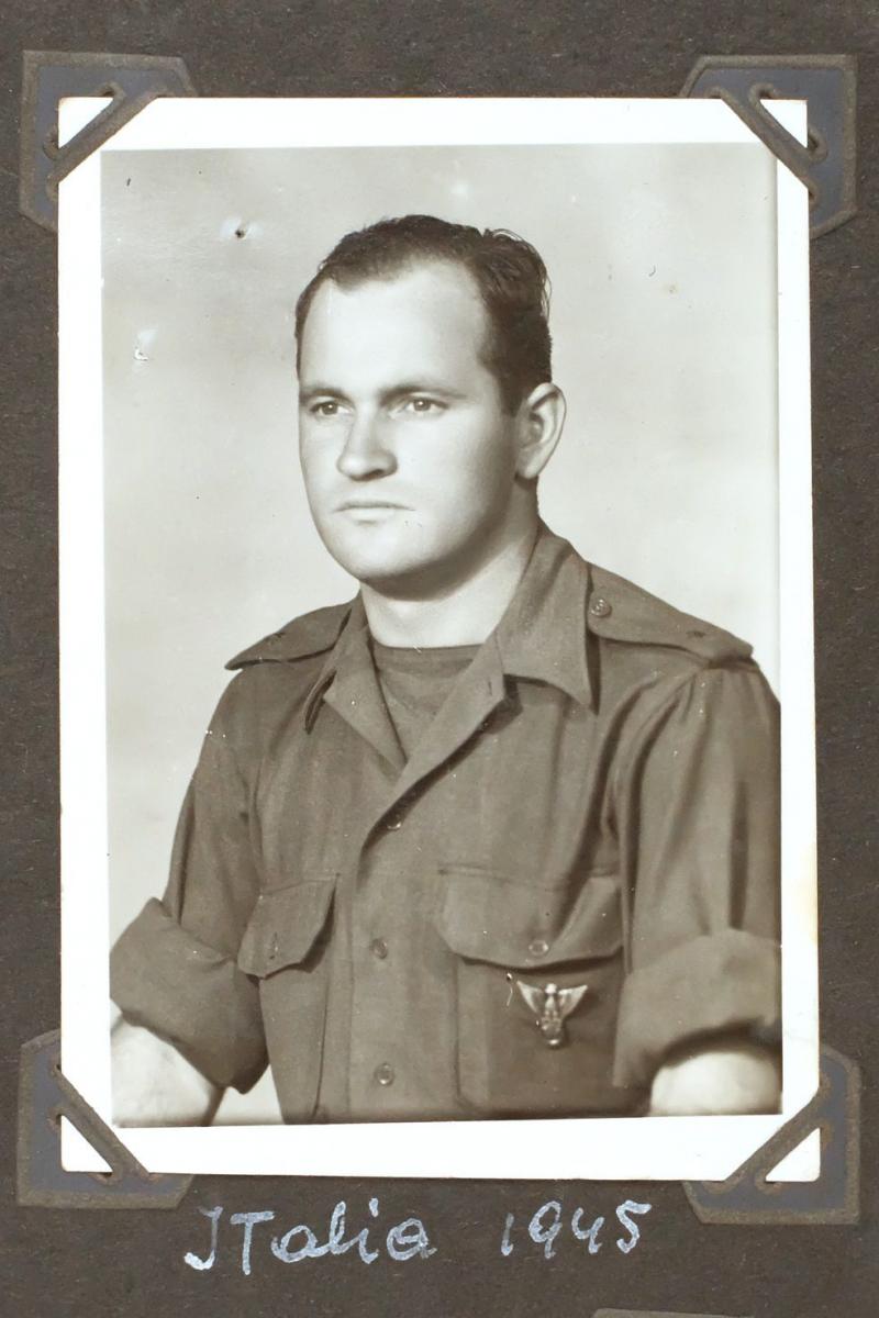 Stanisław Sokołowski, fotografia z 1945 roku.