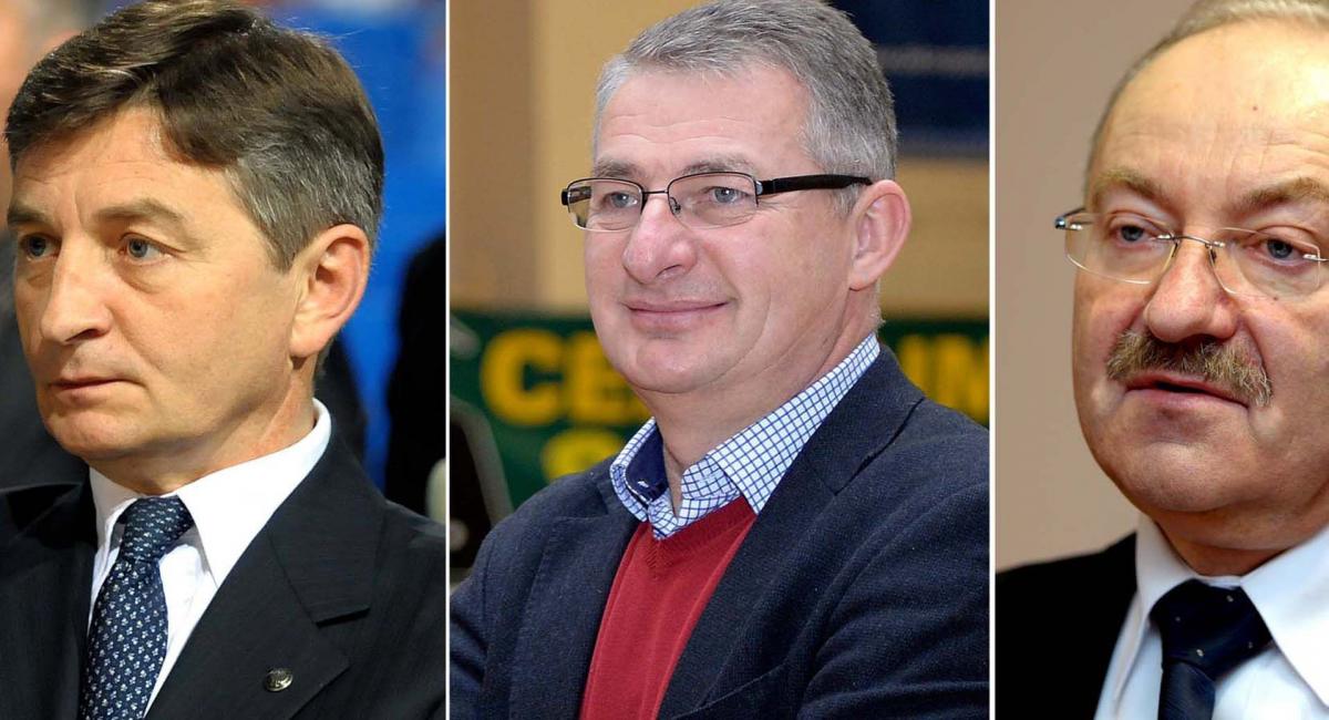 Obecni posłowie (od lewej): Marek Kuchciński (PiS) i Marek Rząsa (PO) będą otwierać listy swoich partii w okręgu przemysko-krośnieńskim.<br/>fot.zbiory własne