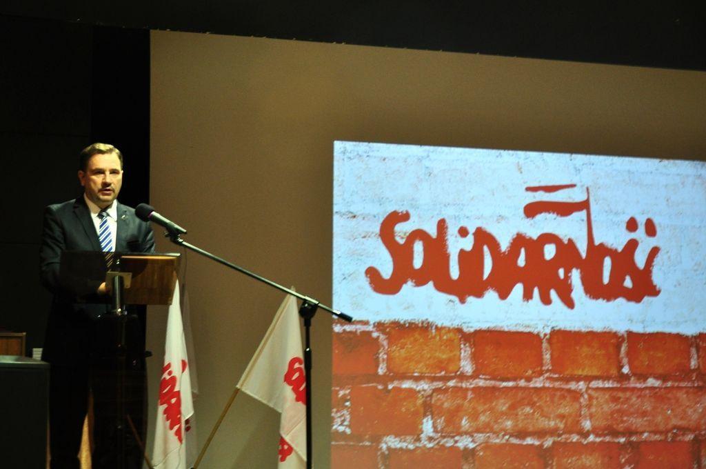 Wśród gości spotkania znaleźli się m.in. Piotr Duda, przewodniczący Komisji Krajowej NSZZ „Solidarność”.<br/>fot.UM Przemyśl