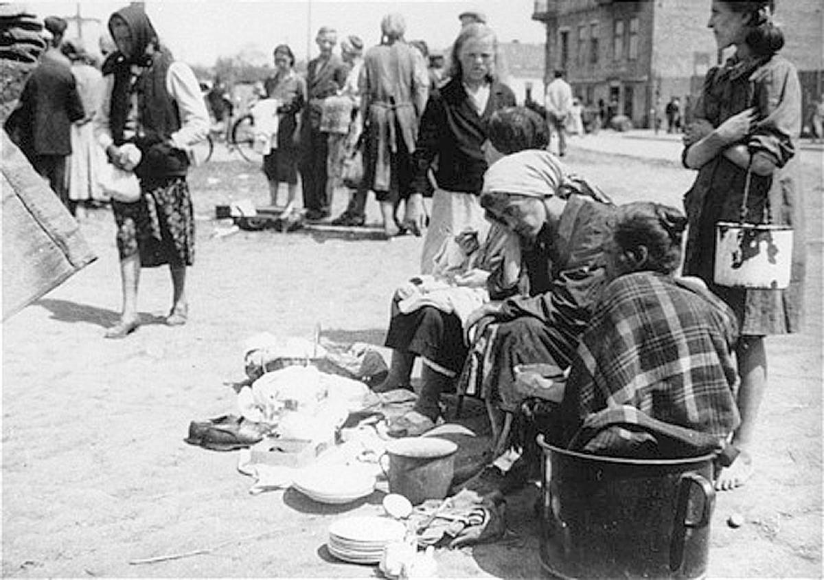 Scena z życia w gettcie<br/>fot.archiwum autora