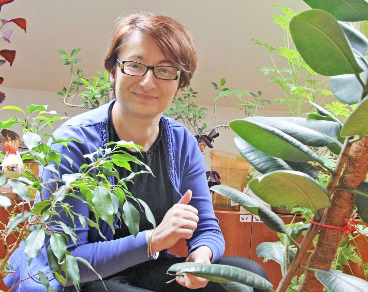 Biuro Agnieszki Wojdyły, zastępcy burmistrza Pruchnika nie przypomina urzędowego pokoju. Kojarzy się bardziej z domowym zaciszem niż miejscem, w którym planuje się inwestycje.<br/>fot.Roman Kijanka