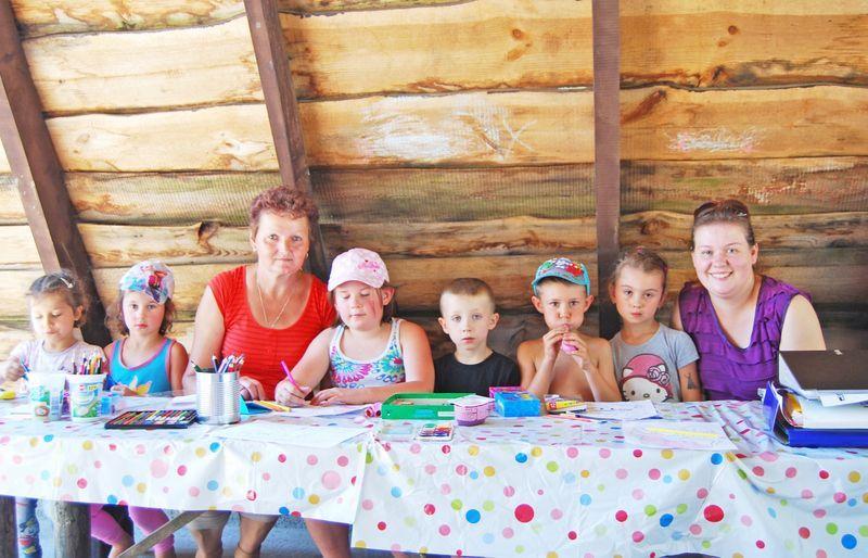– Staramy się zagospodarować dzieciom czas, by żadne z nich się nie nudziło –zapewnia Magdalena Tabin-Benc. <br/>fot.Izabela Plęs