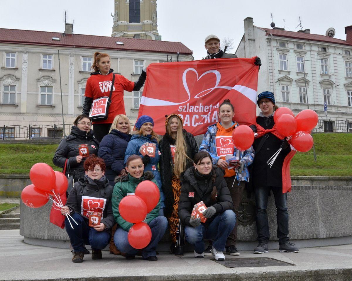 Przemyska ekipa Szlachetnej Paczki 2014.<br/>fot.Aleksandra Nowotyńska