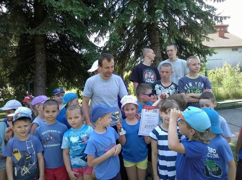 Przedszkolaki dzielnie stanęły do sportowej rywalizacji.<br/>fot.archiwum organizatora