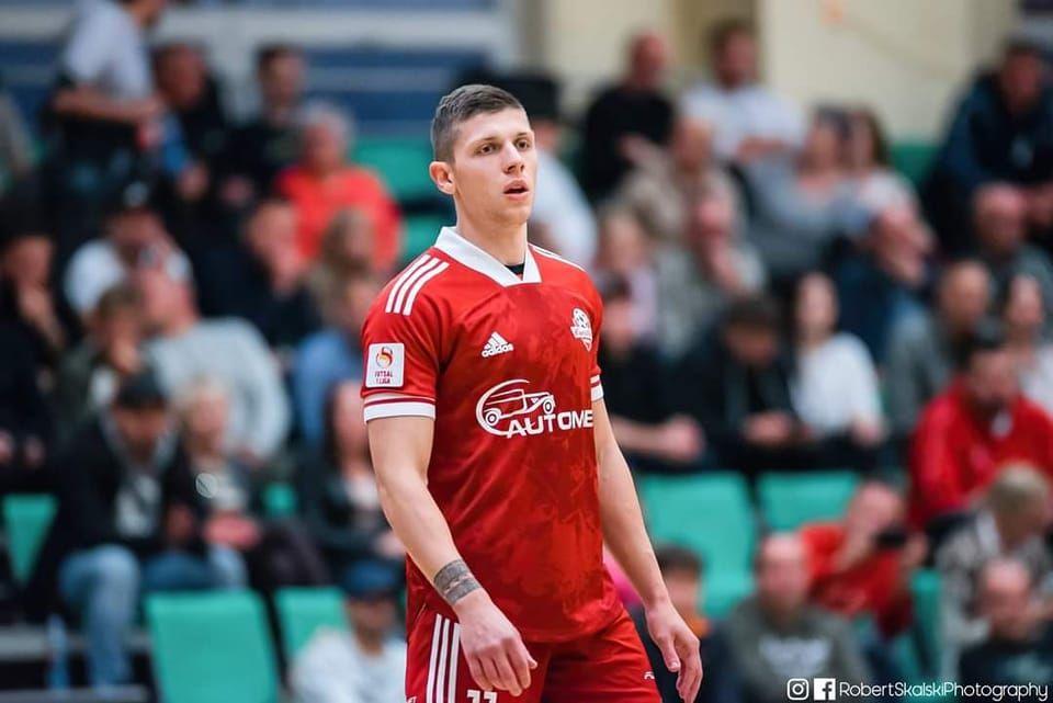 Kamil Bała otworzył wynik w Krakowie, a potem zaliczył jeszcze dwie asysty.<br/>fot.Robert Skalski