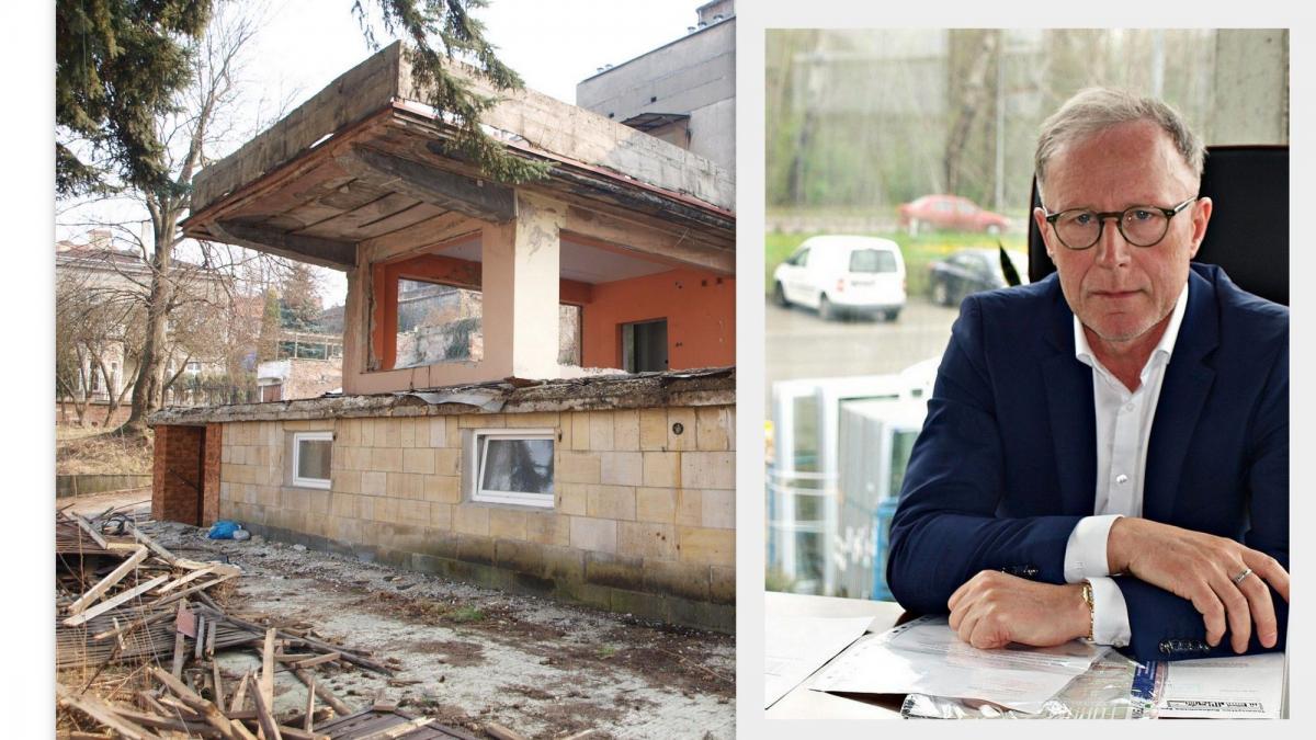 Po byłej „Barcelonce” nie ma już śladu. Te zdjęcia to już historia. Dla terenu przy ul. Sienkiewicza 7 w Przemyślu pisana jest nowa historia.<br/>fot.Mariusz Godos
