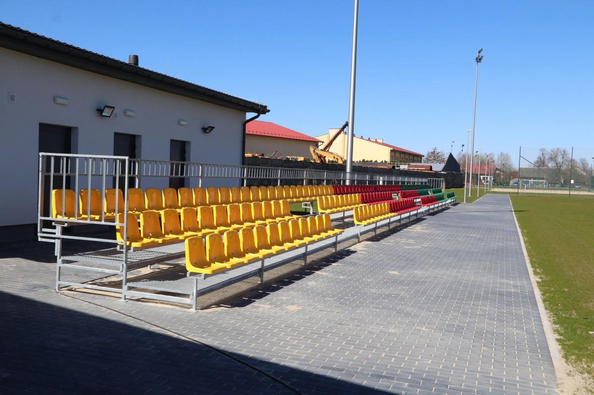 Wielofunkcyjne zaplecze sportowe dla miłośników aktywności na świeżym powietrzu czeka na pierwszych testujących. Do zrobienia została jeszcze tylko drobna kosmetyka.

<br/>fot.UG Tryńcza