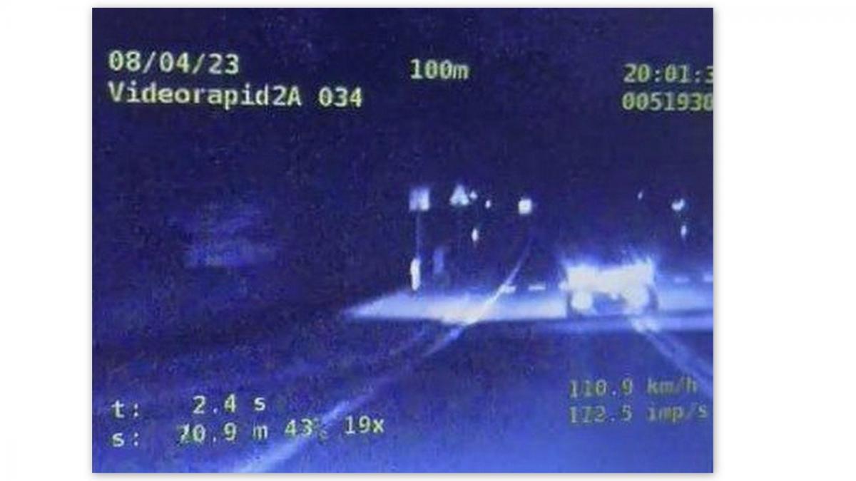 W wyniku przewinień kierowca na 3 miesiące stracił prawo jazdy.<br/>fot.KPP Jasło