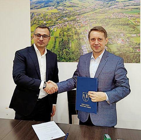 Umowa na budowę Centrum Usług Społecznych i Kulturalnych w Horyńcu-Zdroju podpisana została 1 marca br.<br/>fot.UG Horyniec-Zdrój