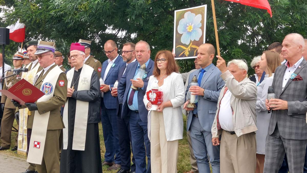 Pamięć ofiar 11 lipca 1943 roku (tzw. krwawa niedziela) została uczczona m.in. w Przemyślu. <br/>fot.A. Wilgucki
