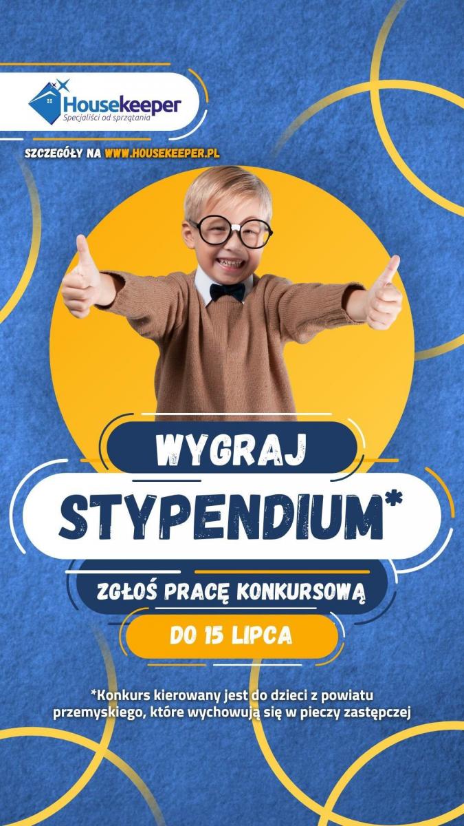 Szczegóły konkursu dostępne są w regulaminie na stronie https://www.housekeeper.pl/o-nas/stypendium.html.