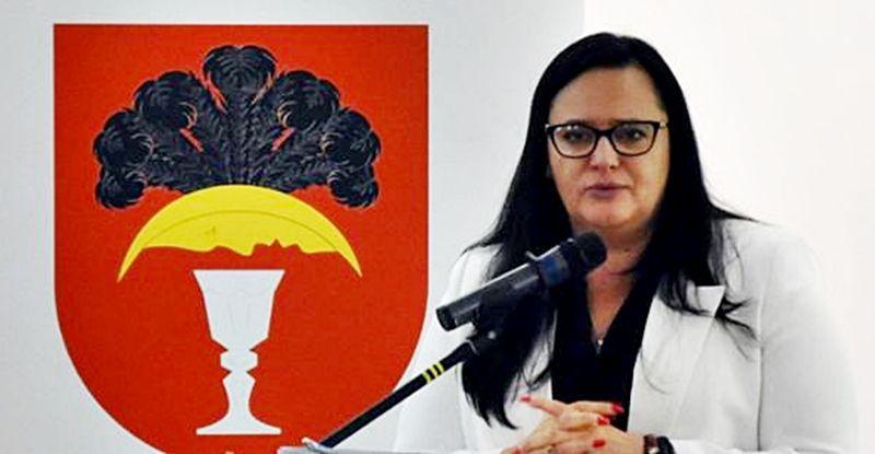 Podczas spotkania w Rudzie Różanieckiej wiceminister funduszy i polityki regionalnej Małgorzata Jarosińska-Jedynak zachęcała do korzystania z funduszy europejskich.<br/>fot.ze zbiorów własnych