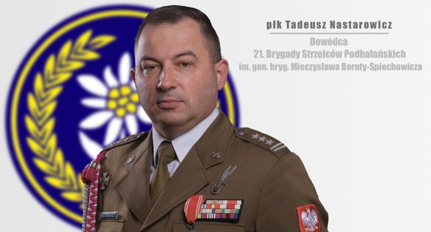Decyzją prezydent RP, zwierzchnika Polskich Sił Zbrojnych Andrzeja Dudy dowódca 21 Brygady Strzelców Podhalańskich w Rzeszowie płk Tadeusz Nastarowicz otrzymał generalskie szlify.