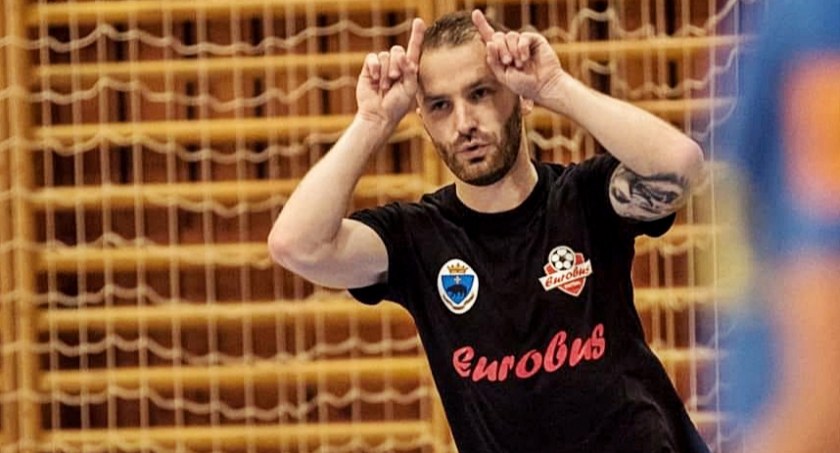 Sebastian Pawlak zdobył pierwszą, historyczną bramkę dla Eurobusu w FOGO Ekstraklasie Futsalu.