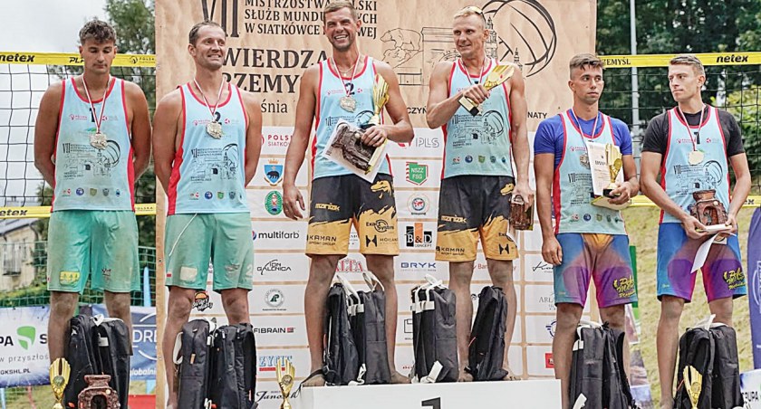 Podium przemyskich mistrzostw. Fot. BiOSG Przemyśl
