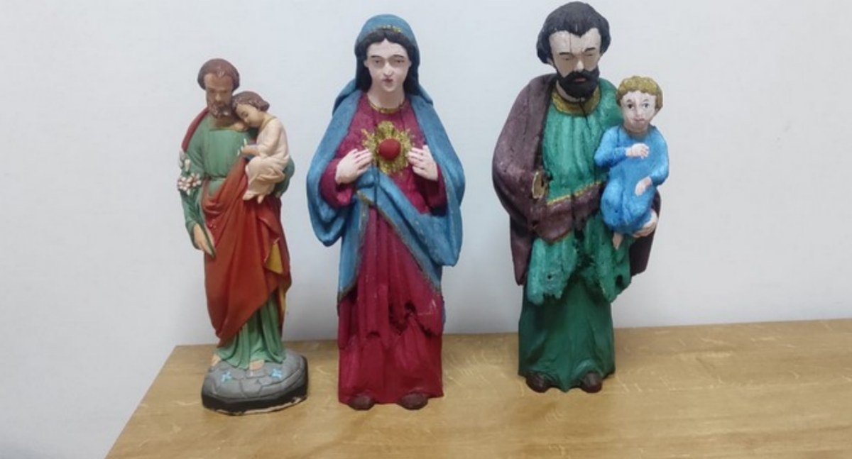 Skradzione figury niebawem wrócą na swoje miejsce.  