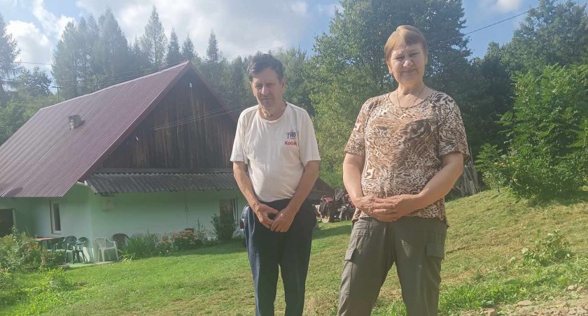Pani Anna Flader i jej mąż mają nadzieję, że problem dojazdu zostanie raz na zawsze rozwiązany.