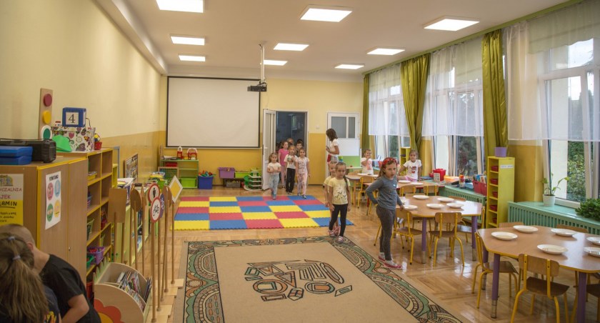 W przedszkolu przeprowadzono inwestycje, które nie tylko mają obniżyć rachunki za prąd, ale też zwiększyć bezpieczeństwo maluchów./ Zdjęcia: UM Radymna
