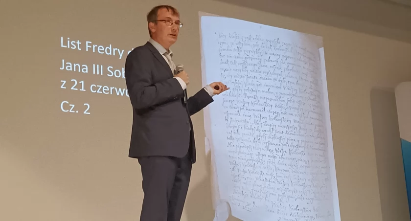 Prof. Marek Tracz-Tryniecki mówił o traktacie VIR CONSILII Andrzeja Maksymiliana Fredty w MNZP/W.Wiglusz