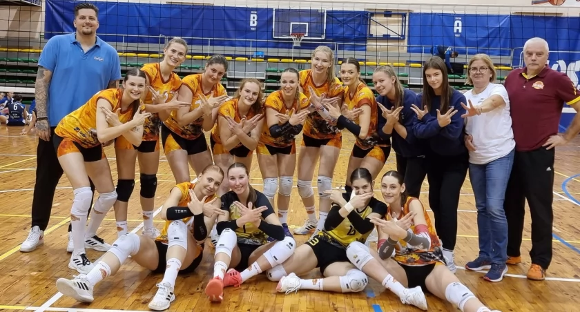 Dwa mecze, dwa zwycięstwa za trzy punkty. To znakomite otwarcie sezonu dla I-ligowych siatkarek San-Pajdy Jarosław. Fot. San-Pajda Volleyball Team