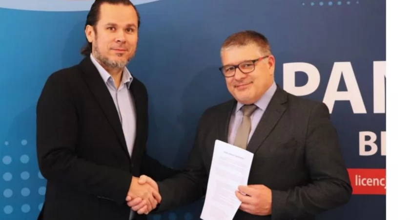 Deklaracja współpracy pomiędzy ZSEiO oraz PANS w Przemyślu została podpisana przez zarządzających tymi instytucjami 25 października./ FOT. PANS Przemyśl