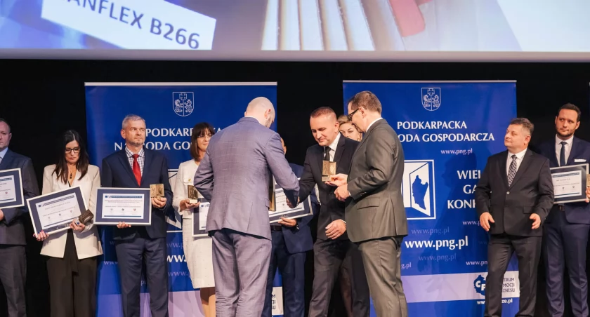 W kategorii „Najlepszy produkt” doceniony został m.in. produkt „Sanflex” przemyskiej spółki Sanwil./ FOTO www.png.pl