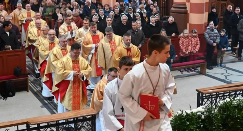 W obchodach licznie uczestniczyli parafianie./ Zdjęcia: Salezjanie Przemyśl