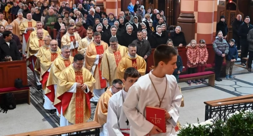 W obchodach licznie uczestniczyli parafianie./ Zdjęcia: Salezjanie Przemyśl