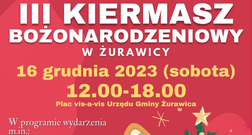 Oficjalny plakat kiermaszu. Zapraszamy! Fot. UG Żurawica