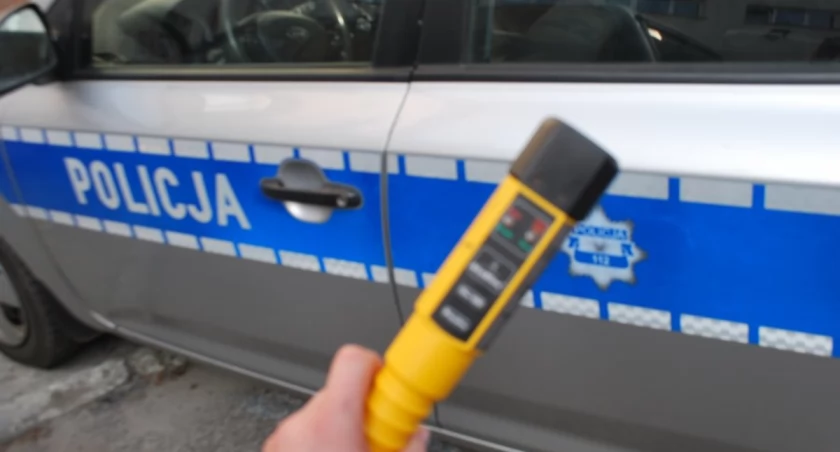 Badanie stanu trzeźwości nie pozostawiało złudzeń. FOT. archiwum policji