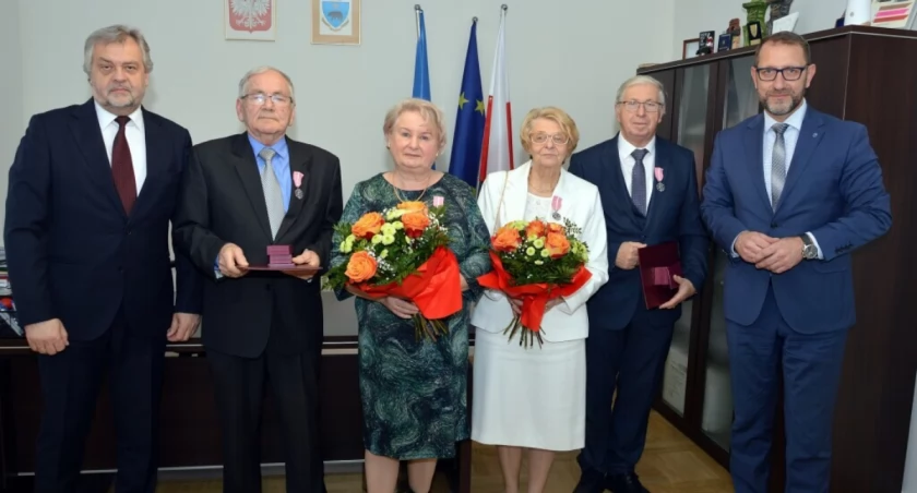 W Przemyślu złote jubileusze świętowali Ewa i Tadeusz Czechowie oraz Danuta i Stanisław Kwaśnikowie.