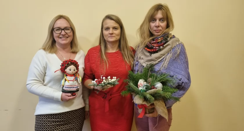 – Kiedy tylko czekasz i nic nie robisz dla Ukrainy, dla drugiego człowieka, to ktoś może odnieść wrażenie, że tyś uciekła, nie ma cię w domu, nic nie robisz. W Centrum pomagamy wielu samotnym uchodźczyniom odnaleźć się w nowej dla nich rzeczywistości – mówi Galina Myshchatyna/ Foto: A. Wilgucki