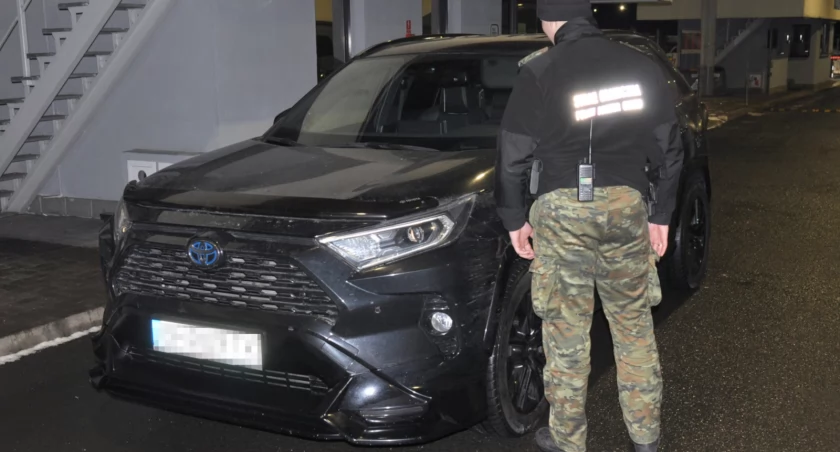 Odzyskana Toyota./Foto: BiOSG
