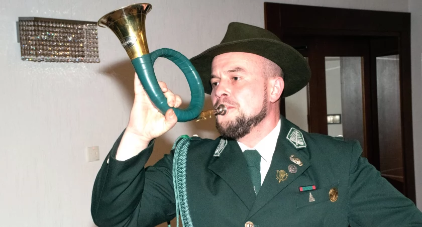 Zespół Sygnalistów Myśliwskich San przy ZO PZŁ Przemyśl./ Zdjęcia: Andrzej Kroczek