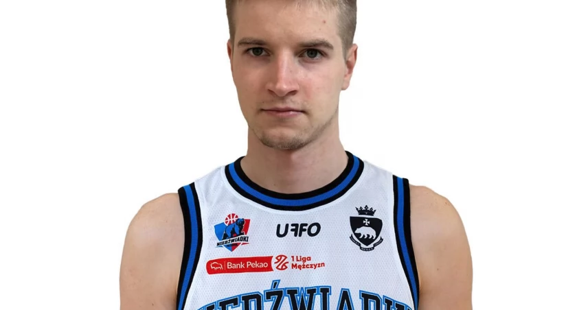 Mateusz Szczypiński to ogromne wzmocnienie Przemyskich Niedźwiadków. Fot. Niedźwiadki Chemart Przemyśl