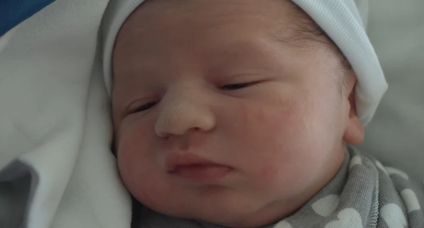 Filip Bartkowski, synek Justyny i Bartłomieja, braciszek Marcela, urodzony 29 lutego, waga 3900 g, mieszkaniec Przemyśla.
