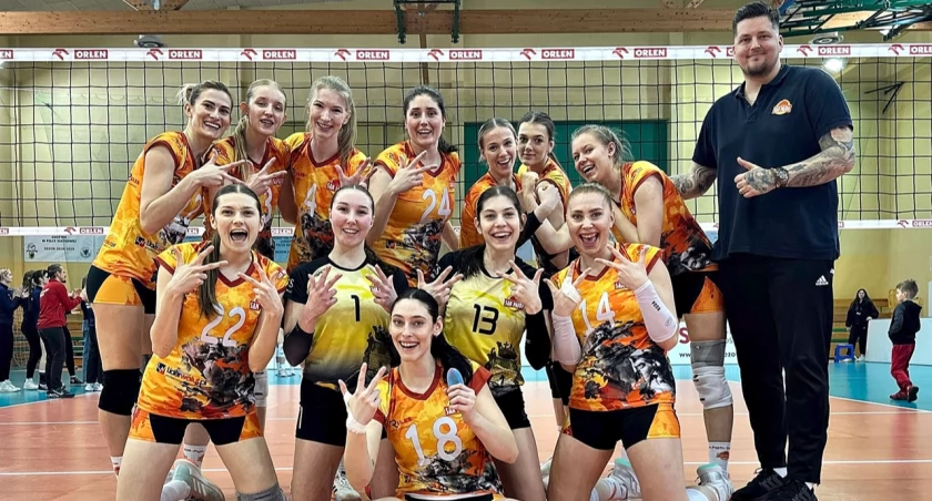 Jarosławianki, po serii porażek, stanęły na nogi, wyszły z kryzysu i są bliskie gry w fazie play-off. Fot. San-Pajda Volleyball Team