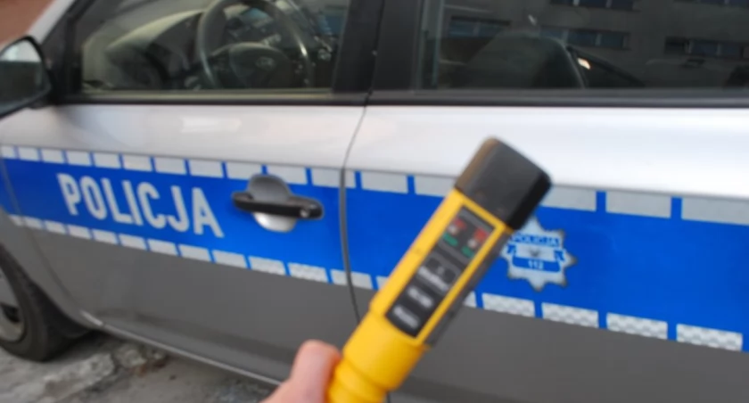 Uciekający przed policją kierowca miał ponad 1,6 promila alkoholu w organizmie./ FOT. archiwum policji