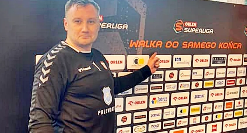 Adrian Szczepaniec wrócił do bramki SPR Orła i w końcówce wybronił kilka ważnych piłek. Fot. SPR Orzeł Przeworsk