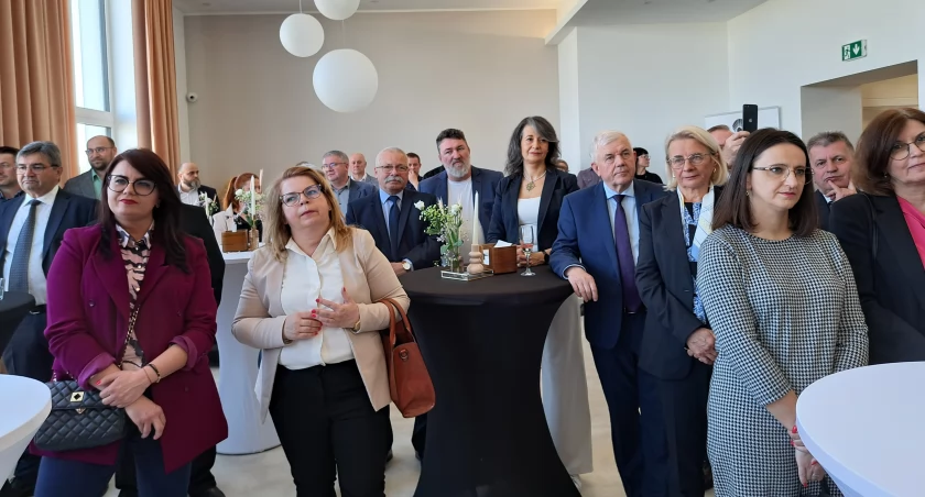 Na otwarciu placówki nie zabrakło licznie przybyłych gości./ FOT. U. Gielo