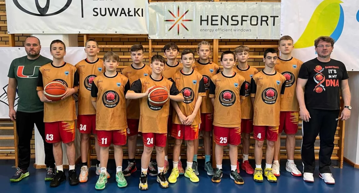Przemyślanie zajęli 3. miejsce w ćwierćfinałowym turnieju MP U-13. Fot. UKS Basket 15 Przemyśl