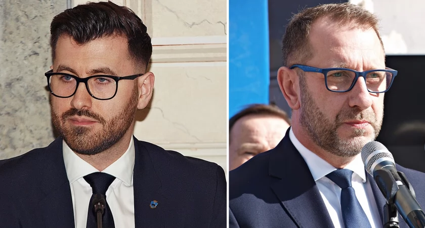 Bartłomiej Barszczak (z lewej) i Bogusław Świeży zostali zastępcami prezydenta miasta Przemyśla w trwającej kadencji. Fot. Mariusz Godos 