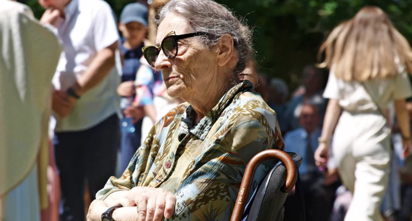 Jubileusz parafii zaszczyciła obecnością księżna Barbara Maria Czartoryska (Honorowy Obywatel Gminy Żurawica). Fot. Mariusz Godos
