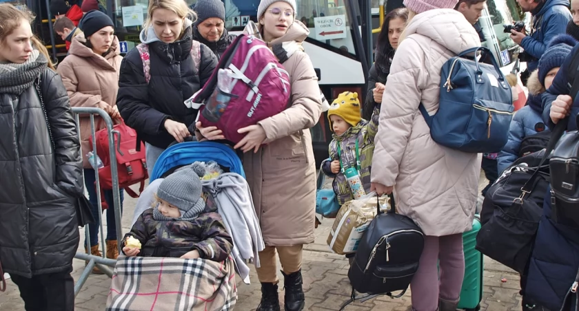 Jak poinformowało MSWiA, w ostatnich miesiącach maleje liczba wnioskodawców o świadczenie pieniężne za zakwaterowanie i wyżywienie obywatela Ukrainy w lokalach prywatnych , a pula wolnych miejsc w obiektach zbiorowego zakwaterowania rośnie. Fot. Mariusz Godos