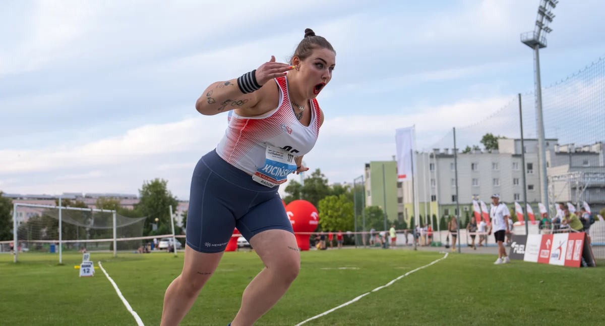 Anna Kicińska została dwukrotną złotą medalistką Mistrzostw Polski U-20 w Radomiu. Gratulujemy! Fot. PZLA
