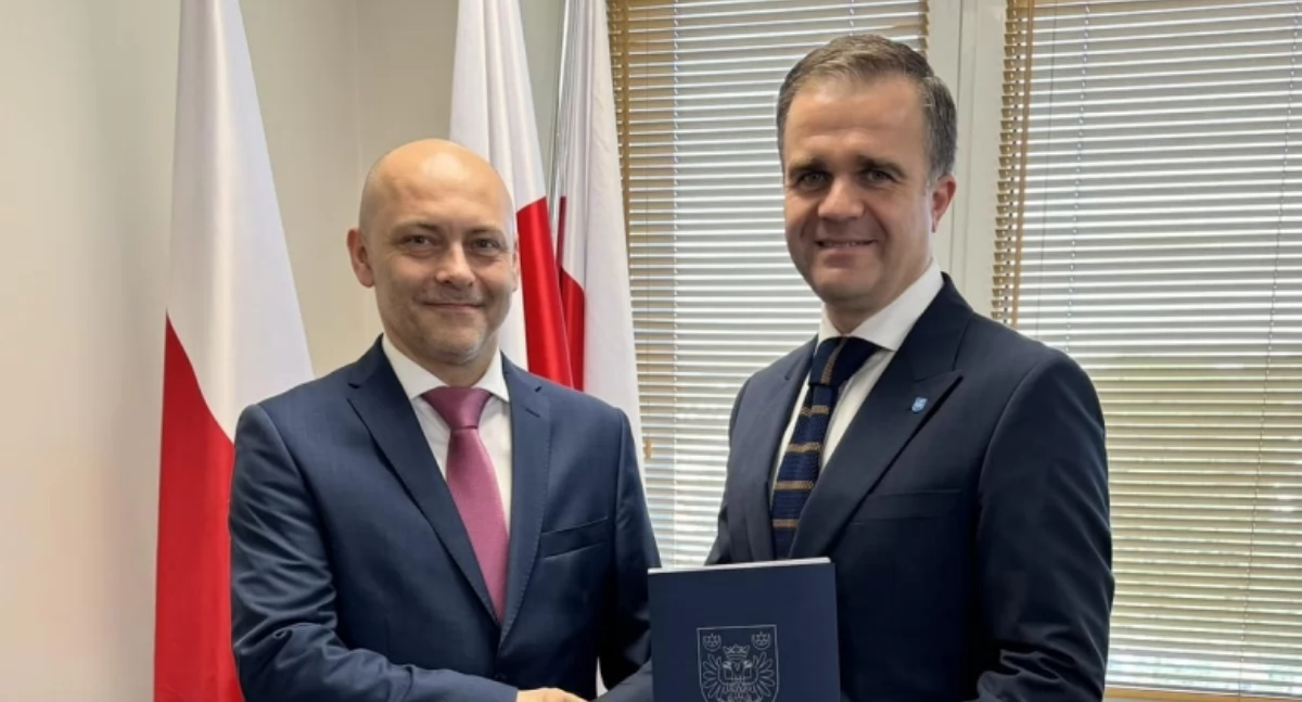 Obowiązki sekretarza Starostwa Powiatowego w Przeworsku przejął Tomasz Kotliński, do niedawna naczelnik Wydziału Komunikacji, Transportu i Dróg./ FOT. Starostwo Powiatowe w Przeworsku