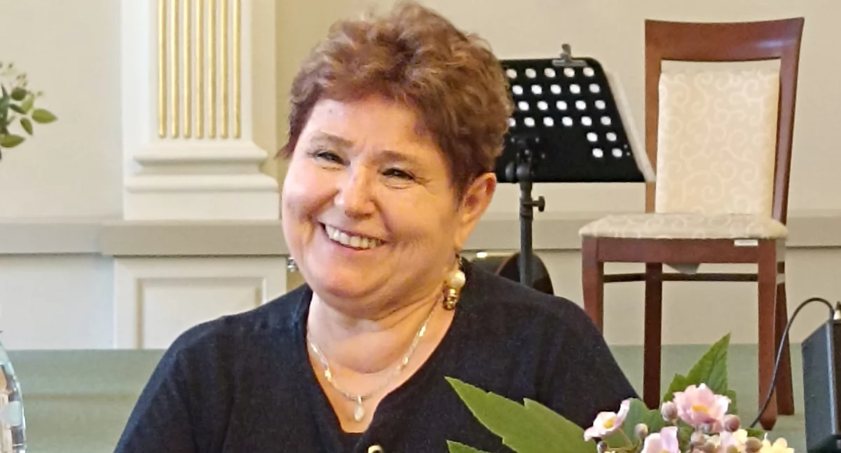  Małgorzata Walawska-Socha emanuje ciepłem i serdecznością, co ma odzwierciedlenie w jej twórczości./Foto: ZW
